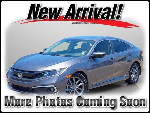 Modern Steel Metallic 2019 Honda Civic EX