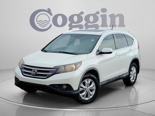 White Diamond Pearl 2014 Honda CR-V EX-L