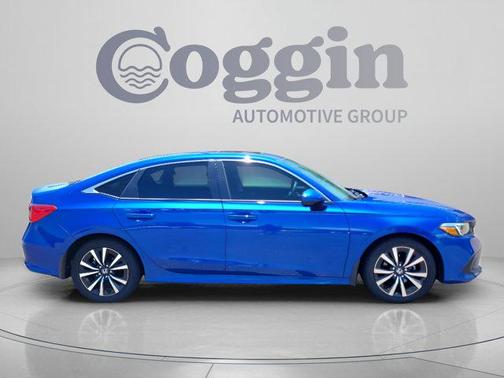 Aegean Blue Metallic 2023 Honda Civic EX