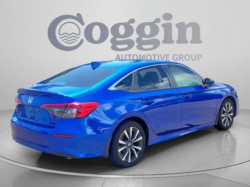 Aegean Blue Metallic 2023 Honda Civic EX