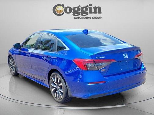 Aegean Blue Metallic 2023 Honda Civic EX