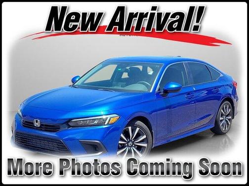 Aegean Blue Metallic 2023 Honda Civic EX
