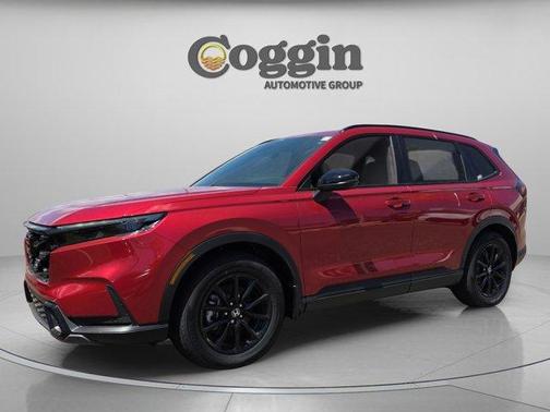 Radiant Red Metallic 2026 Honda CR-V Hybrid Sport-L