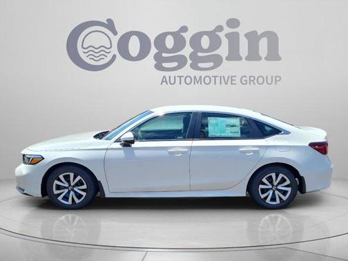 Platinum White Pearl 2026 Honda Civic LX