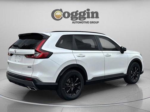 Platinum White Pearl 2026 Honda CR-V Hybrid Sport-L