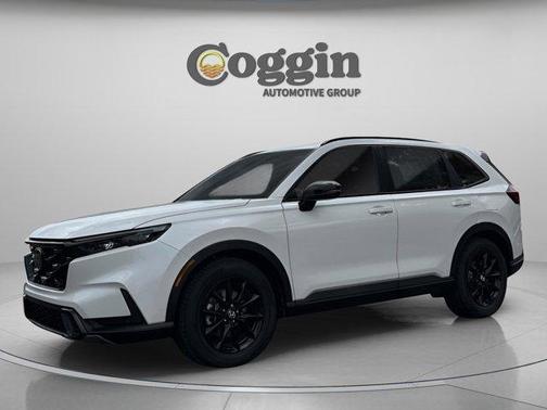 Platinum White Pearl 2026 Honda CR-V Hybrid Sport-L