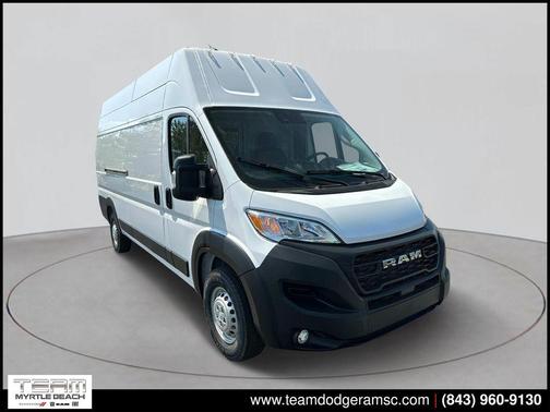 Bright White Clearcoat 2024 RAM ProMaster 3500 High Roof