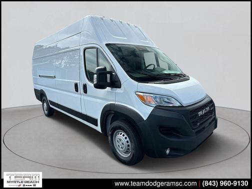 Bright White Clearcoat 2024 RAM ProMaster 3500 High Roof
