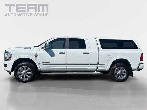 Bright White Clearcoat 2019 RAM 3500 Limited Mega Cab 4x4 6'4' Box