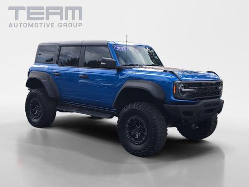 Velocity Blue Metallic 2022 Ford Bronco Raptor