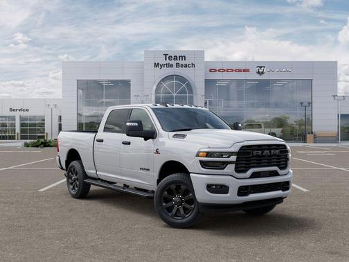 Bright White Clearcoat 2026 RAM 2500 Big Horn Crew Cab 4x4 6'4' Box