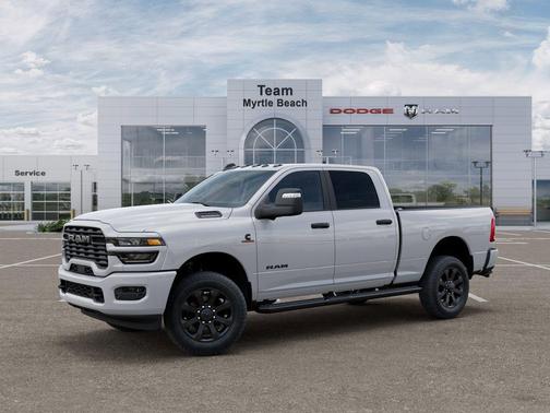 Bright White Clearcoat 2026 RAM 2500 Big Horn Crew Cab 4x4 6'4' Box