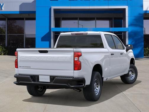 Summit White 2026 Chevrolet Silverado 1500 WT