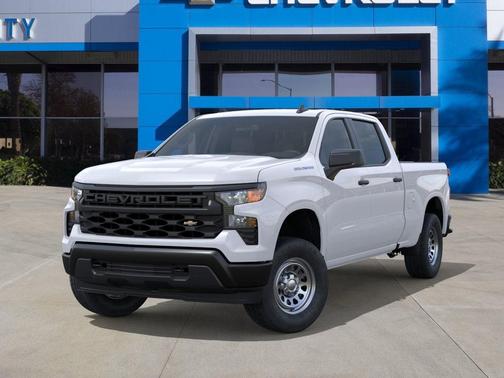 Summit White 2026 Chevrolet Silverado 1500 WT