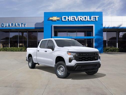 Summit White 2026 Chevrolet Silverado 1500 WT