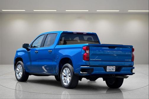 Glacier Blue Metallic 2022 Chevrolet Silverado 1500 Custom