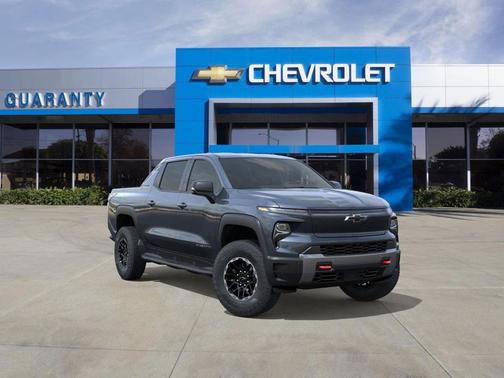 Blue Smoke Metallic 2026 Chevrolet Silverado EV Trail Boss