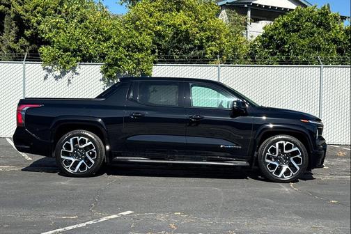 Black 2024 Chevrolet Silverado EV First-Edition RST 4WD