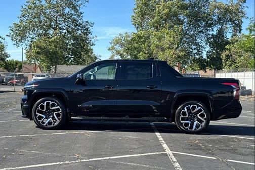 Black 2024 Chevrolet Silverado EV First-Edition RST 4WD