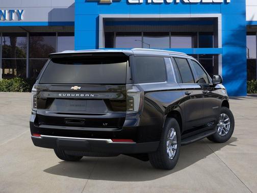 Black 2026 Chevrolet Suburban LT