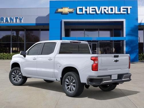 Summit White 2026 Chevrolet Silverado 1500 LT