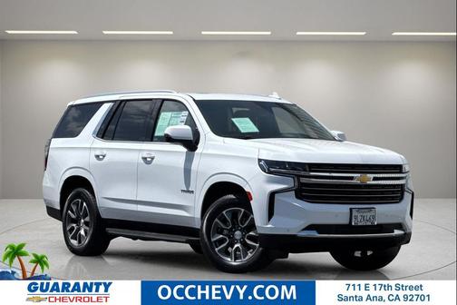 Summit White 2024 Chevrolet Tahoe LT
