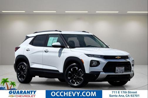Summit White 2023 Chevrolet Trailblazer LT