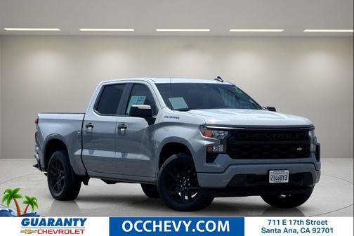 Slate Gray Metallic 2024 Chevrolet Silverado 1500 Custom