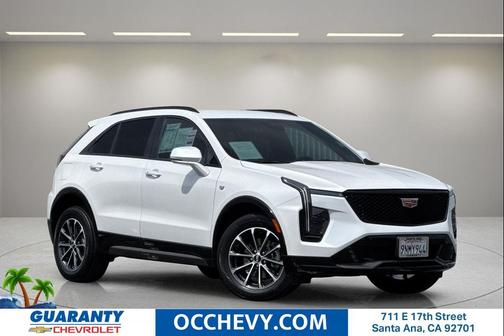 Crystal White Tricoat 2024 Cadillac XT4 Sport