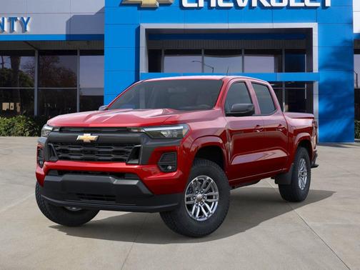 Radiant Red Tintcoat 2026 Chevrolet Colorado LT