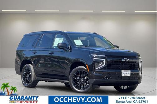 Black 2025 Chevrolet Tahoe 4WD RST