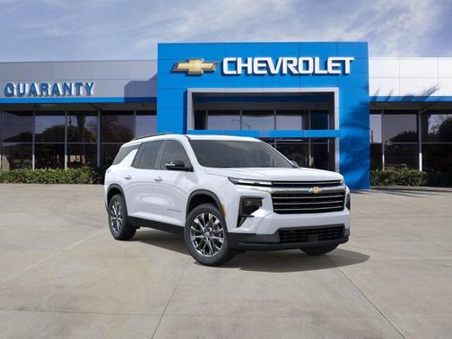 Summit White 2026 Chevrolet Traverse LT