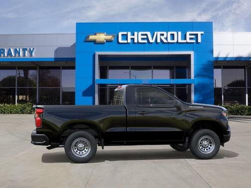 Black 2026 Chevrolet Silverado 1500 WT