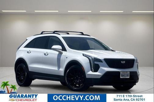 Crystal White Tricoat 2020 Cadillac XT4 Sport