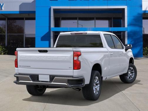 Summit White 2026 Chevrolet Silverado 1500 LT