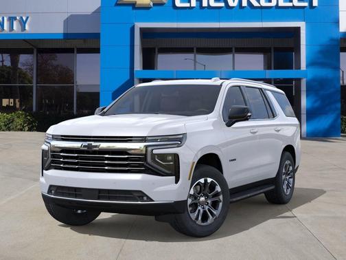 Summit White 2026 Chevrolet Tahoe LT