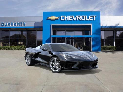 Black 2026 Chevrolet Corvette Stingray w/1LT