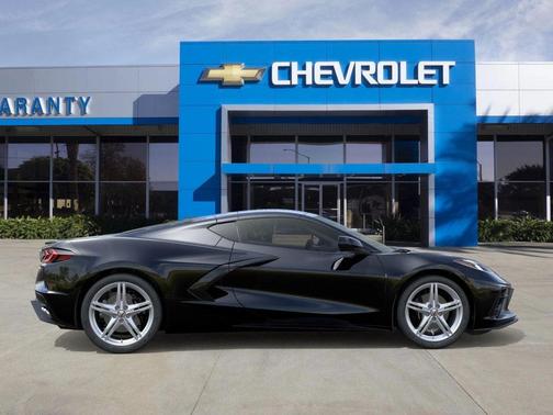 Black 2026 Chevrolet Corvette Stingray w/1LT