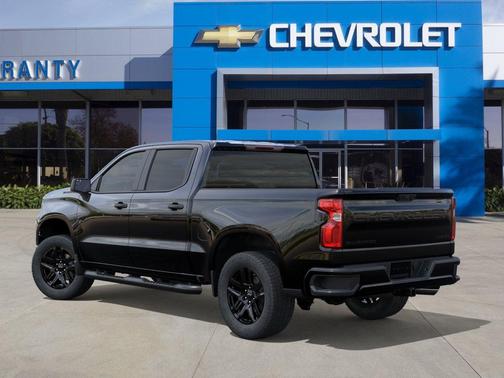 Black 2026 Chevrolet Silverado 1500 Custom