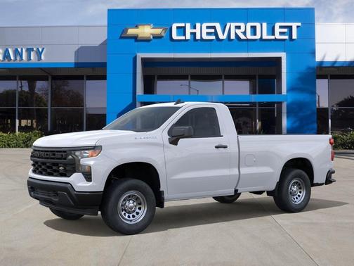 Summit White 2026 Chevrolet Silverado 1500 WT