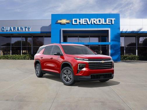 Radiant Red Tintcoat 2026 Chevrolet Traverse LT