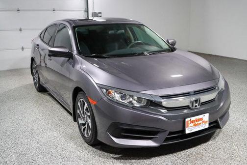 Modern Steel Metallic 2018 Honda Civic EX