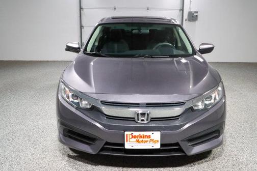 Modern Steel Metallic 2018 Honda Civic EX