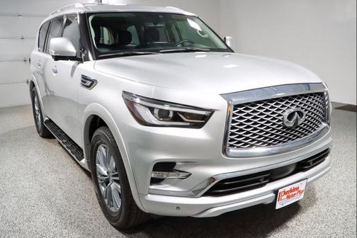 Liquid Platinum 2023 INFINITI QX80 Luxe