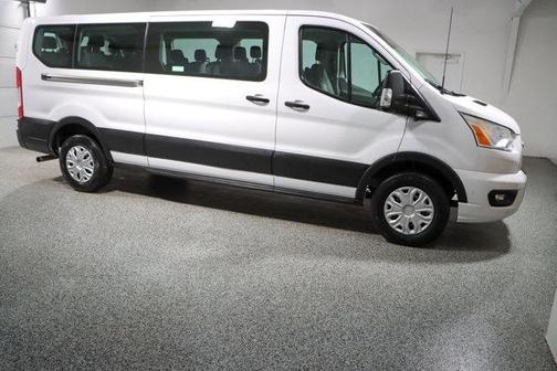 Oxford White 2022 Ford Transit-350 XLT
