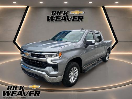 Sterling Gray Metallic 2024 Chevrolet Silverado 1500 LT (2FL)