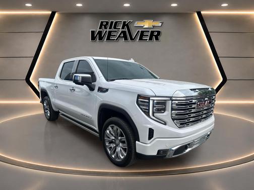 White Frost Tricoat 2023 GMC Sierra 1500 Denali