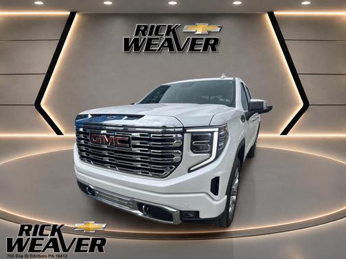 White Frost Tricoat 2023 GMC Sierra 1500 Denali