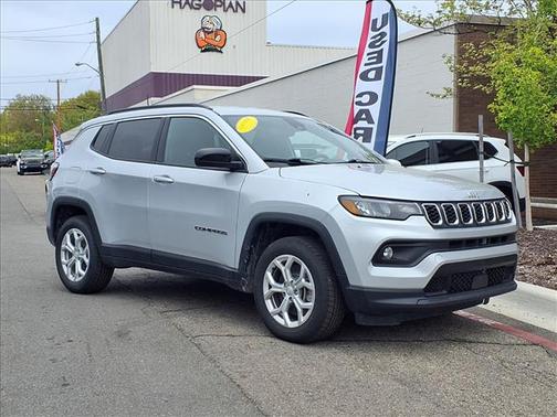 Silver 2024 Jeep Compass Latitude