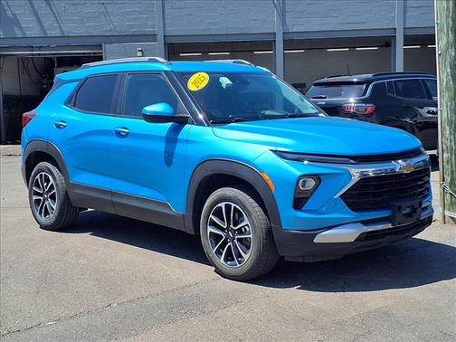 Blue 2025 Chevrolet Trailblazer LT